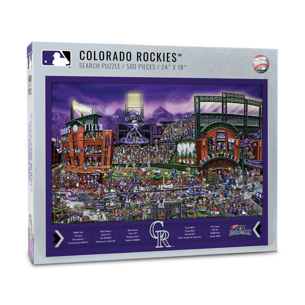 Colorado Rockies Joe Journeyman Puzzle
