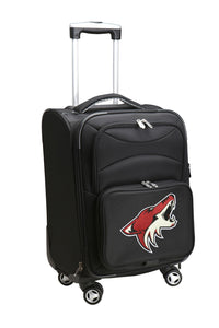 Arizona Coyotes Luggage Carry-On 21in Spinner Softside Nylon