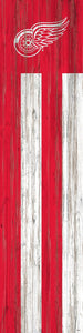 Detroit Red Wings Flag Door Leaner  6"x24"
