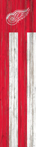 Detroit Red Wings Flag Door Leaner  12"x48"