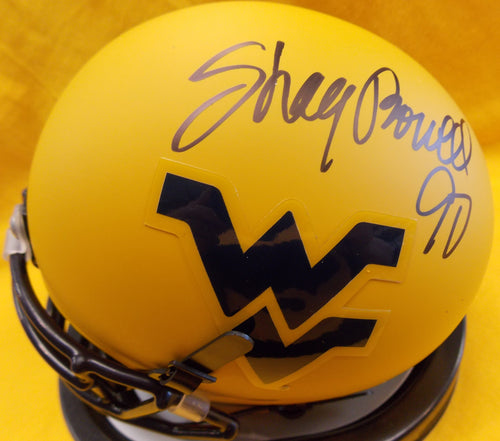 wvu football, shaq rowell autograph 