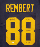 Reggie Rembert WVU Mountaineers Signed Jersey 