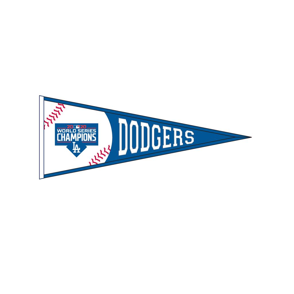 2020 World Series Champions Los Angeles Dodgers Traditions Pennant