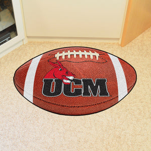 Central Missouri Mules Football Rug - 21"x32"