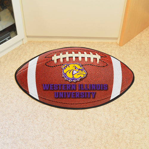 Western Illinois Leathernecks Football Rug - 21