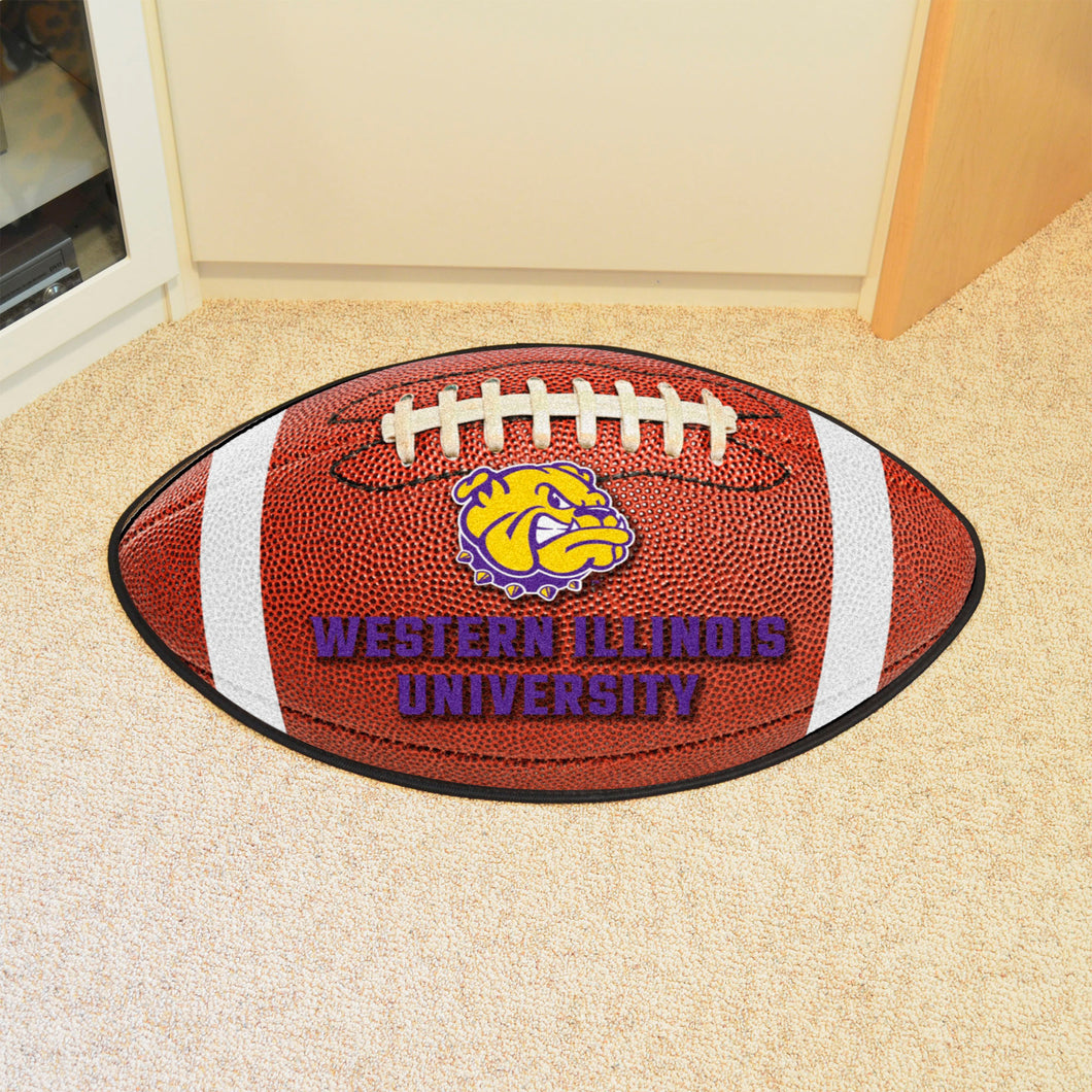 Western Illinois Leathernecks Football Rug - 21