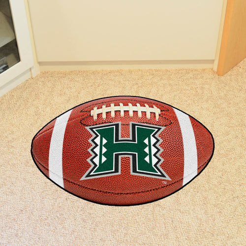  Hawaii Rainbow Football Rug - 21