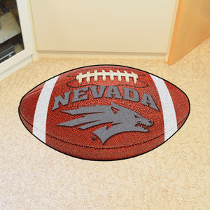 Nevada Wolfpack Football Rug - 21"x32"