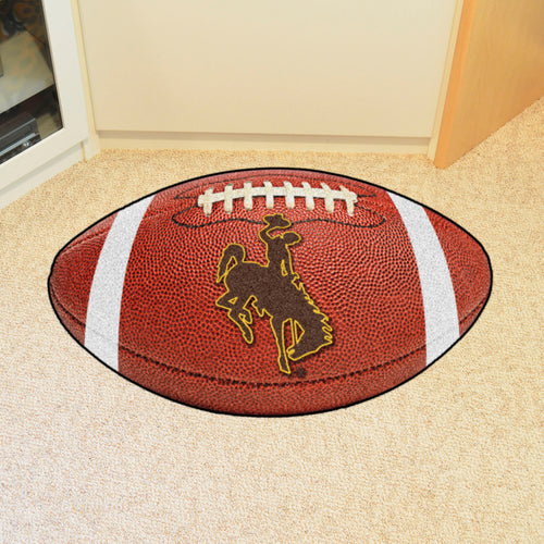Wyoming Cowboys Football Rug - 21