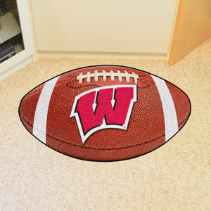 Wisconsin Badgers Football Rug - 21"x32"