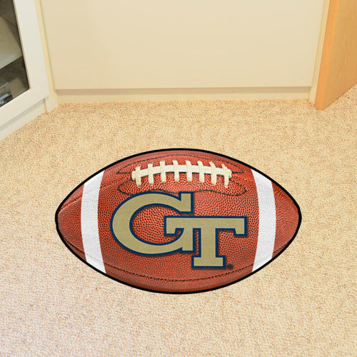 Georgia Tech Yellow Jackets GT Football Rug - 21