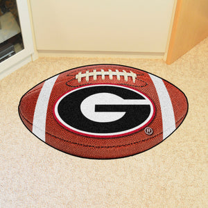 Georgia Bulldogs "G" Football Rug - 21"x32"