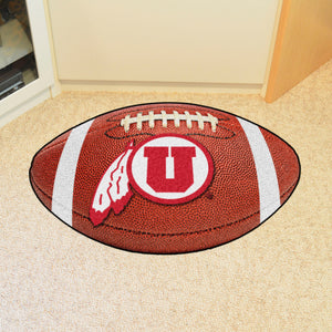 Utah Utes Football Rug - 21"x32"