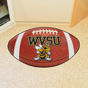 West Virginia State Yellow Jackets Football Rug - 21"x32"