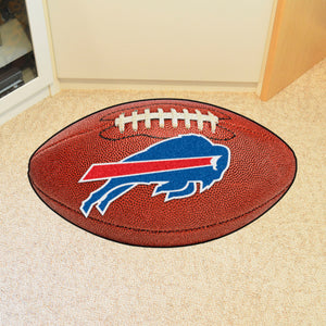 Buffalo Bills Football Mat - 21"x32"