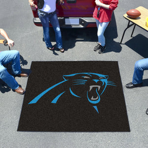 Carolina Panthers Tailgating mat, Panthers Area Rug