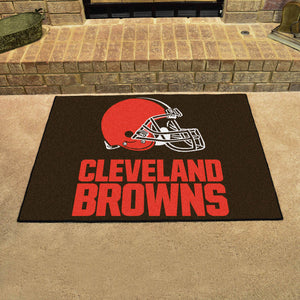 Cleveland Browns All Star Fan Mat, NFL Floor Mat