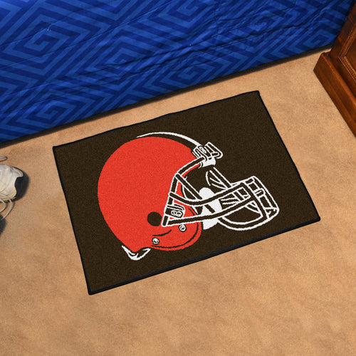 Cleveland Browns Helmet Starter Rug - 19