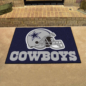 Dallas Cowboys All Star Fan Mat, NFL Floor Mat