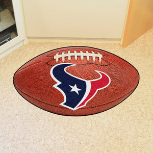 Houston Texans Football Mat - 21"x32"