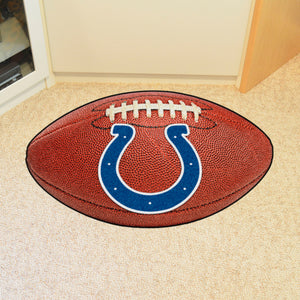 Indianapolis Colts Football Mat - 21"x32"