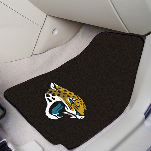 Jacksonville Jaguars 2-piece Carpet Car Mats - 18