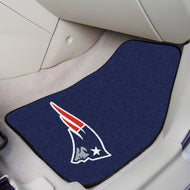 New England Patriots  2-piece Car Mats - 18"x27"