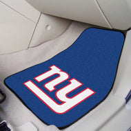 New York Giants  2-piece  Car Mats - 18"x27"