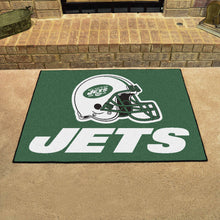 New York Jets All Star Fan Mat, NFL Floor Mat