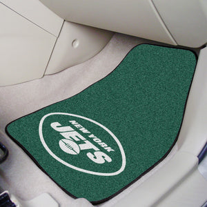 New York Jets 2-piece Car Mats - 18"x27"