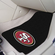 San Francisco 49ers  2-piece Car Mats - 18"x27"