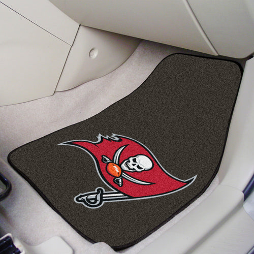 Tampa Bay Buccaneers 2-piece Carpet Car Mats - 18