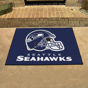 Seattle Seahawks All Star Fan Mat, NFL Floor Mat