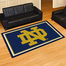 Notre Dame Fighting Irish ND Plush Rug 5'x8'