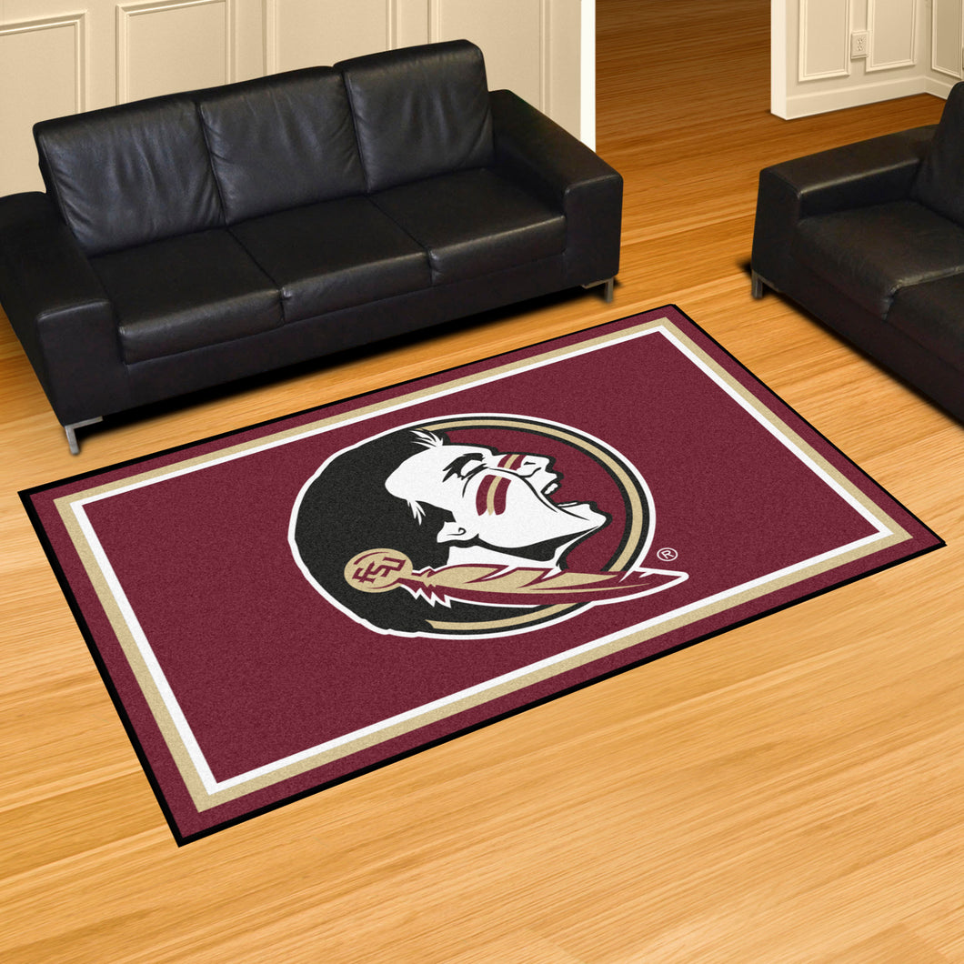 Florida State Seminoles Plush Rug 5'x8'