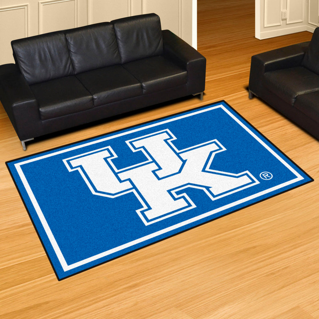 Kentucky Wildcats Plush Rug 5'x8'