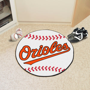 Baltimore Orioles Baseball Mat - 27"