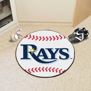 Tampa Bay Rays Baseball Mat - 27"