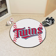 Minnesota Twins Baseball Mat Mat - 27"