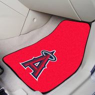 Los Angeles Angels 2-piece Carpet Car Mats - 18"x27"