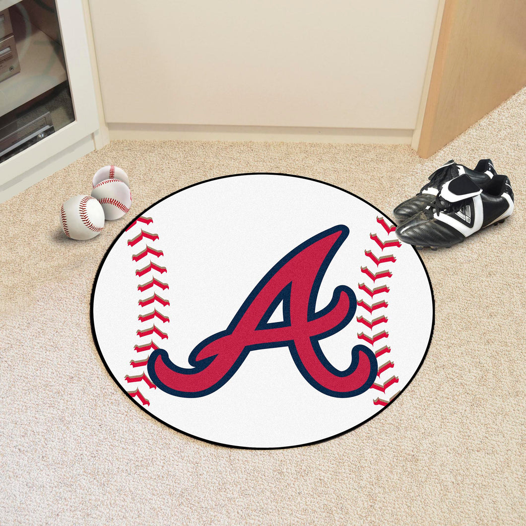 Atlanta Braves Baseball Rug - 27