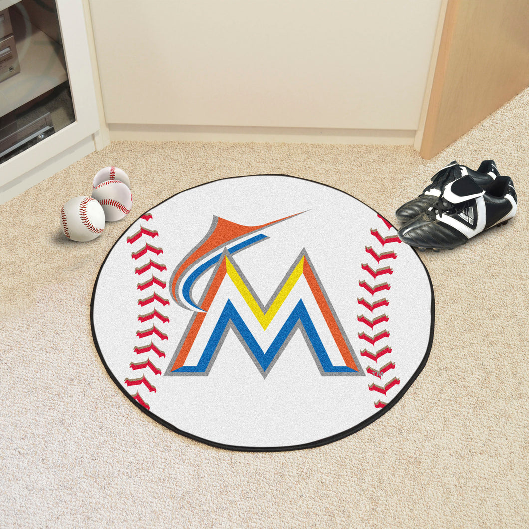  Miami Marlins Baseball Mat - 27