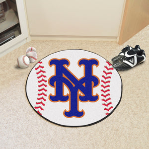 New York Mets Baseball Mat - 27" 