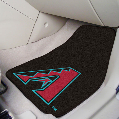 Arizona Diamondbacks 2-piece Carpet Car Mats - 18