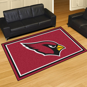 Arizona Cardinals Plush Area Rugs -  5'x8'