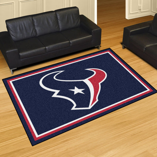 Houston Texans Plush Area Rugs -  5'x8'