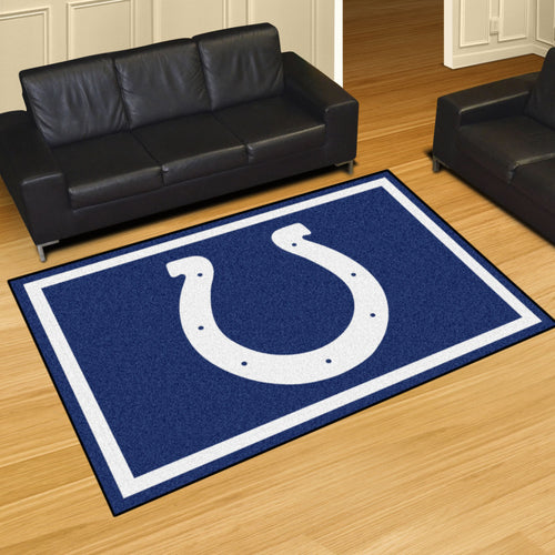 Indianapolis Colts Plush Area Rugs -  5'x8'