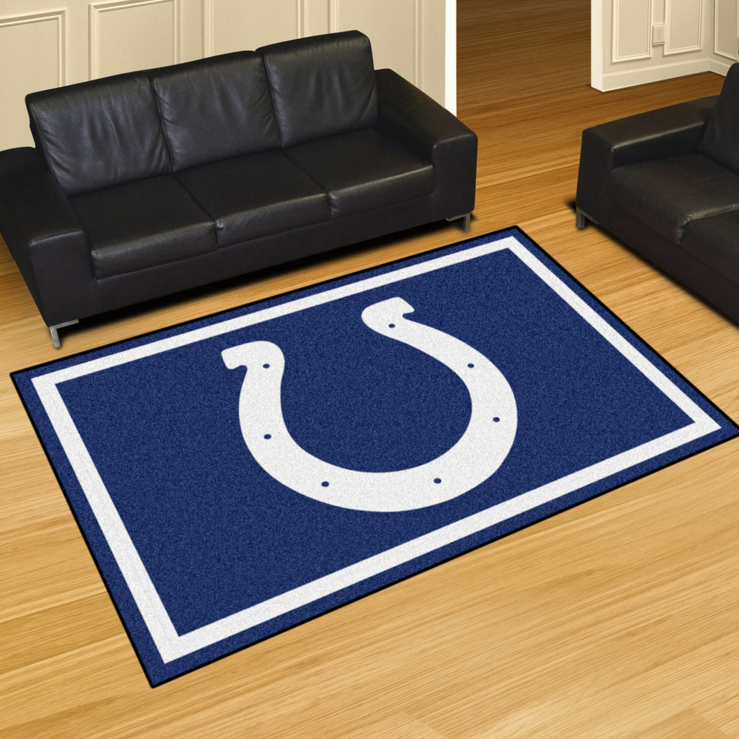 Indianapolis Colts Plush Area Rugs -  5'x8'