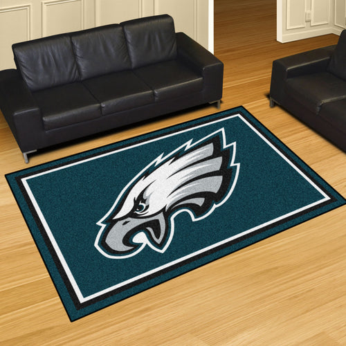 Philadelphia Eagles Plush Area Rugs -  5'x8'