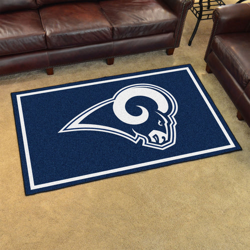 Los Angeles Rams Plush Area Rugs -  4'x6'